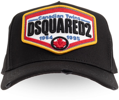 Dsquared2 Baseballpet Dsquared2 , Black , Heren - ONE Size