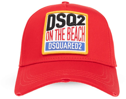 Dsquared2 Baseballpet Dsquared2 , Red , Heren - ONE Size