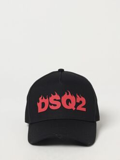 Dsquared2 Baseballpet met Vlamlogo Zwart