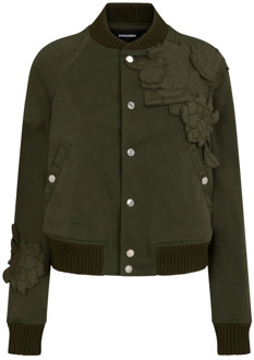 Dsquared2 Bomber Jackets Dsquared2 , Green , Dames - S,Xs