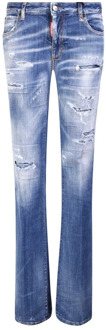Dsquared2 Boot-cut Jeans Dsquared2 , Blue , Dames - M,S,Xs