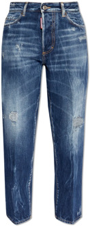 Dsquared2 Boston jeans Dsquared2 , Blue , Dames - S,Xs,2Xs,4Xs,3Xs