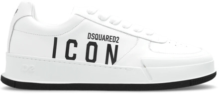 Dsquared2 Canadese sneakers Dsquared2 , White , Heren - 42 Eu,40 Eu,43 Eu,41 Eu,45 Eu,42 1/2 Eu,44 Eu,39 EU