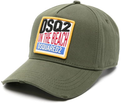 Dsquared2 Caps Dsquared2 , Green , Heren - ONE Size