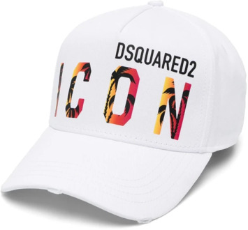 Dsquared2 Caps Dsquared2 , White , Heren - ONE Size