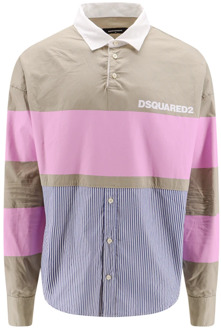 Dsquared2 Casual Shirts Dsquared2 , Multicolor , Heren - L,M