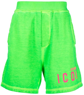 Dsquared2 Casual Shorts Dsquared2 , Green , Heren - L,M