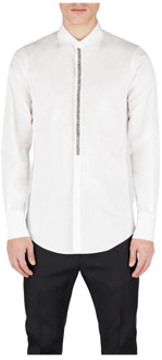 Dsquared2 Casual wit overhemd Dsquared2 , White , Heren - M