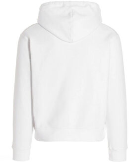Dsquared2 Cool Fit Seven 24 logo witte hoodie - maat