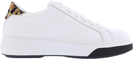 Dsquared2 Dames lace-up low top sneake Wit - 37,5