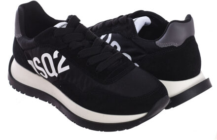 Dsquared2 Dames lace-up low top sneakers Zwart - EU 37