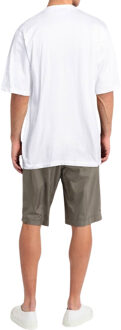 Dsquared2 Double Pipeline Masters Design Skater Fit wit T-shirt
