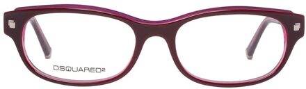 Dsquared2 Dsq5022 Oogglazen Roze Ovale Lijsten Paars