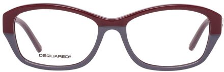Dsquared2 Dsquared 5117 Bril Burgondijgrijs - maat Donkerrood