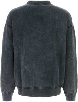 Dsquared2 Grafiet Katoenen Sweatshirt - maat L Donkergrijs