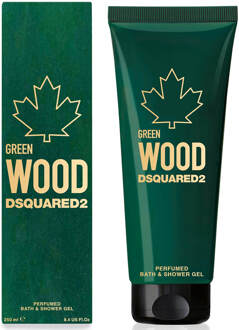 Dsquared2 Green Wood douchegel Mannen Lichaam Hout 250 ml