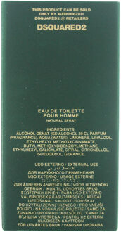 Dsquared2 Green Wood pour Homme - Eau de toilette Spray 50 ml - Herenparfum