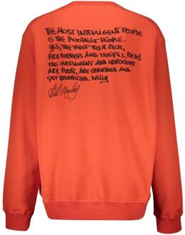 Dsquared2 Heren Bob Marley Cool Fit Sweatshirt (Rood)