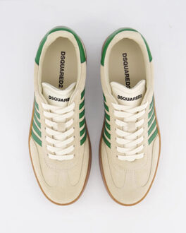 Dsquared2 Heren boxer sneaker /groen Beige - 42