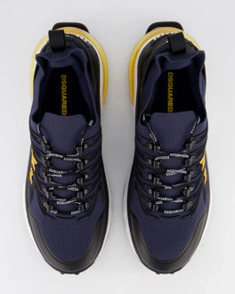 Dsquared2 Heren bubble sneakers /blauw - maat 42 Zwart