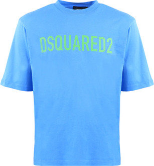 Dsquared2 Heren eco dyed Blauw - S