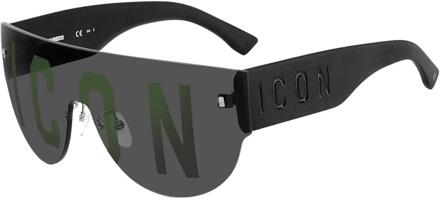 Dsquared2 Heren Icon Zonnebril (Grijs/Zwart)