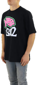 Dsquared2 Heren skater fit Zwart - M