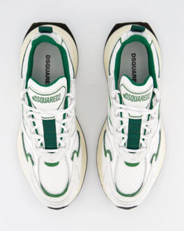 Dsquared2 Heren sprinter sneaker /groen Wit - 42