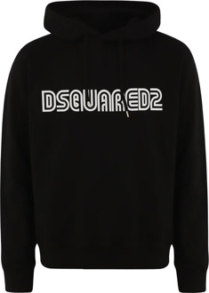 Dsquared2 Heren sweatshirt Zwart - L