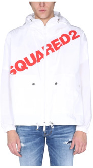 Dsquared2 Hoodie Dsquared2 , White , Heren - L,M