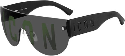 Dsquared2 Icon paarse lens zwarte zonnebril