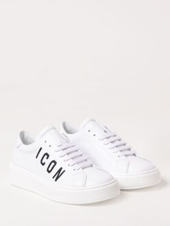 Dsquared2 Icon Sneaker Leer Lowtop Wit