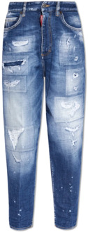 Dsquared2 Jeans met taps toelopende pijpen Dsquared2 , Blue , Dames - M,S,Xs,4Xs,3Xs,2Xs