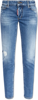 Dsquared2 ‘Jennifer’ jeans Dsquared2 , Blue , Dames - M,Xs,4Xs,3Xs,2Xs