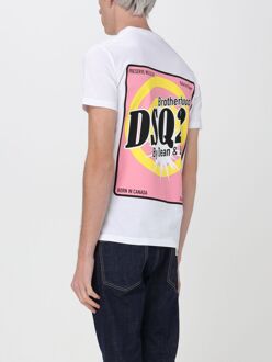 Dsquared2 Katoenen Crew Neck T-shirt Wit