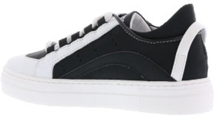 Dsquared2 Kids 551 box sole sneakers lace up - maat 32 Wit