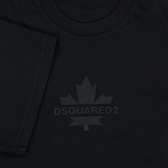 Dsquared2 Kinder unisex t-shirt in Zwart - 104