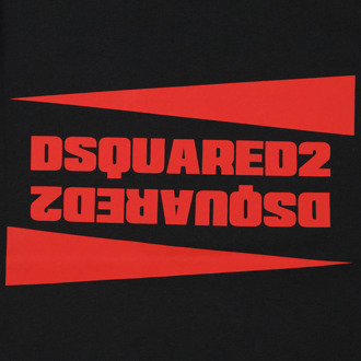 Dsquared2 Kinder unisex t-shirt Zwart - 128