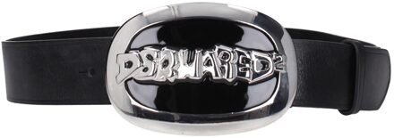 Dsquared2 Leren Riempje Zwart