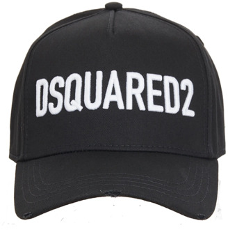 Dsquared2 Logo Baseballpet Dsquared2 , Black , Unisex - ONE Size