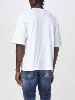 Dsquared2 Logo Relaxed Fit T-shirt Wit
