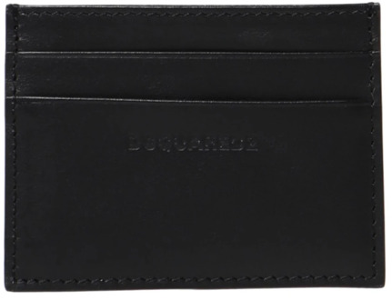 Dsquared2 Luxe Creditcardhouder Dsquared2 , Black , Heren - ONE Size