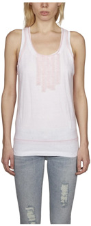 Dsquared2 Mouwloos topje Dsquared2 , Pink , Dames - S,Xs