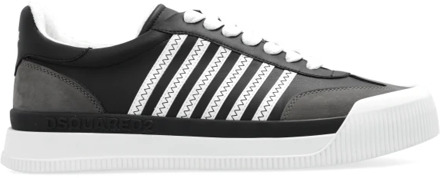 Dsquared2 Nieuwe Jersey sneakers Dsquared2 , Black , Heren - 43 1/2 Eu,40 1/2 Eu,39 Eu,44 Eu,42 Eu,44 1/2 Eu,41 Eu,46 Eu,40 EU