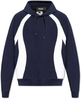 Dsquared2 Oversized hoodie Dsquared2 , Blue , Heren - 2Xl,Xl,L,M,S
