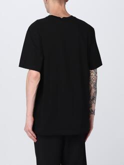 Dsquared2 Regenboog Logo T-shirt met Korte Mouwen Zwart