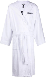 Dsquared2 Robes Dsquared2 , White , Heren - L,M,S,Xs