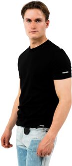 Dsquared2 Round neck t-shirt Zwart - S