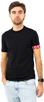 Dsquared2 Round neck t-shirt Zwart - XL