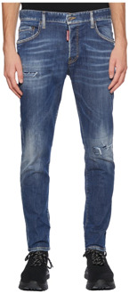 Dsquared2 Skater Icon Jeans Dsquared2 , Blue , Heren - 2Xl,L,S
